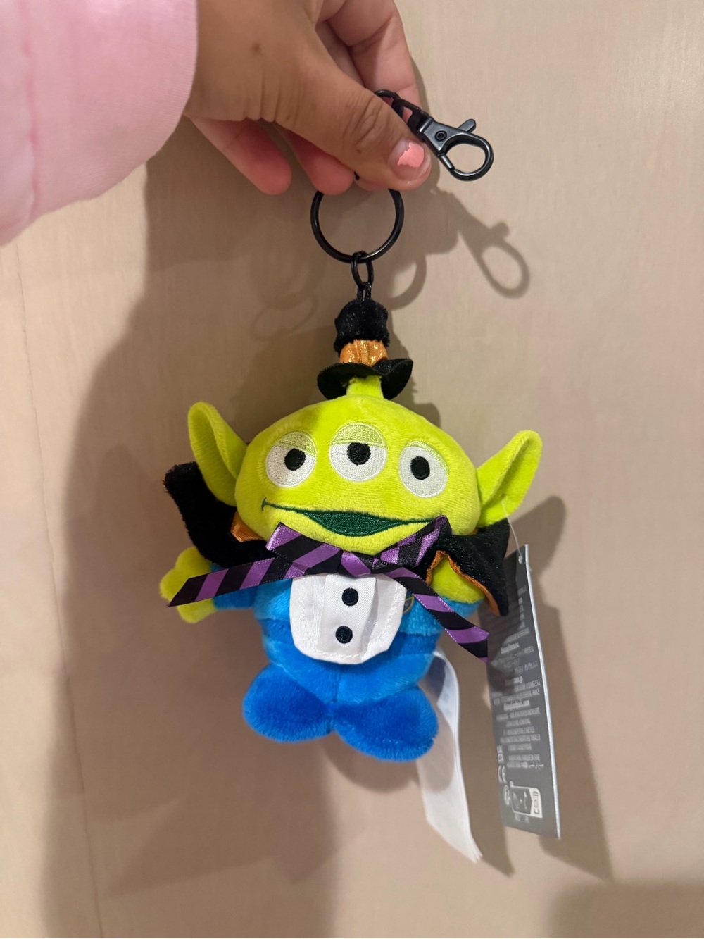 Disney halloween Alien Plush Keychain - Green Halloween Costume